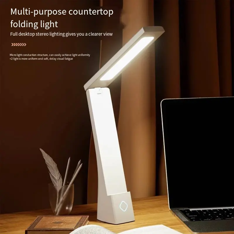 Portable Dual-Use Rechargeable LED Eye-Care Desk Lamp