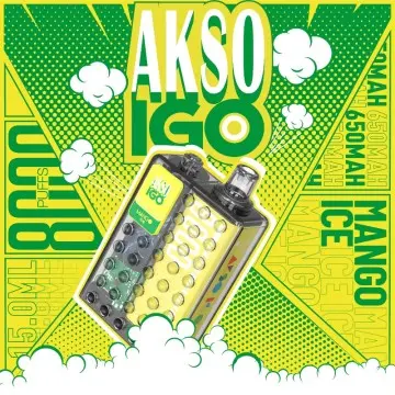 AKSO IGO 8000 Newbie Friendly Electronic Cigarette, Simple to Operate and Easy to Use