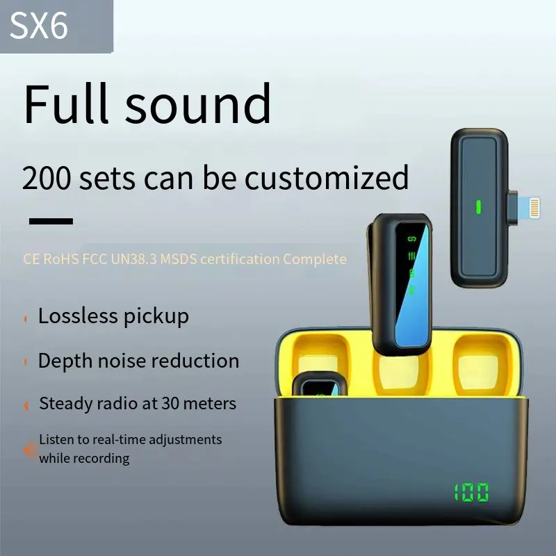 New SX6 Portable Microphone