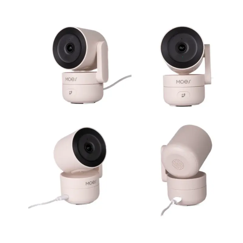 Graffiti WiFi Smart Home Indoor PTZ 4MP Smart Security Camera IR Night Vision Motion Monitor