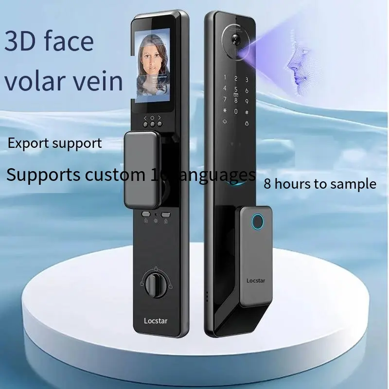 Smart Lock with Facial Recognition & Fingerprint Access