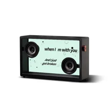 Levitation Transparent Bluetooth Speaker for Retro Home Audio