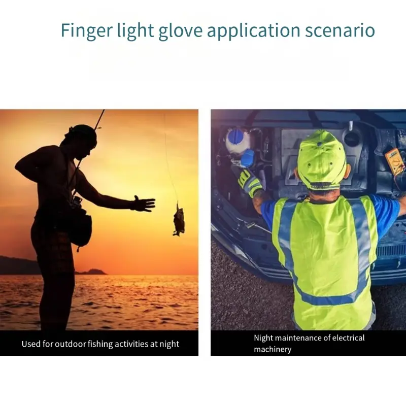 Finger light gloves