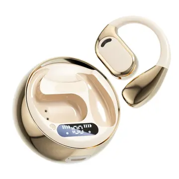 M76 Open Wireless AI Translation Bluetooth Headset Gas Bone Conduction Hanging Ear Type Running Sports Special Headset 5.4