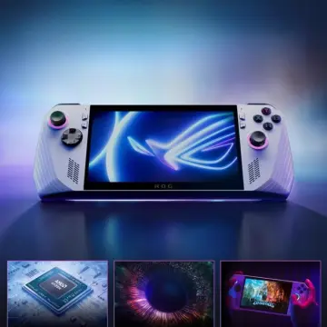 ROG Palm X ALLY Konsol Gaming Saku Generasi ke-2 Konsol Gaming Portabel Windows 11 Komputer PC Laptop Gaming Portabel AMD Razor Z1E RDNA3 / 7-inci 120Hz