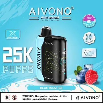 AIVONO AIM BOOM 25000 | Geek Vape Compatible Design + Disneyland Play-Free Atomization Flagship