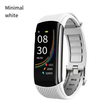 C6t Smart Bracelet: Blood Pressure, Body Temp & Alarm Reminder