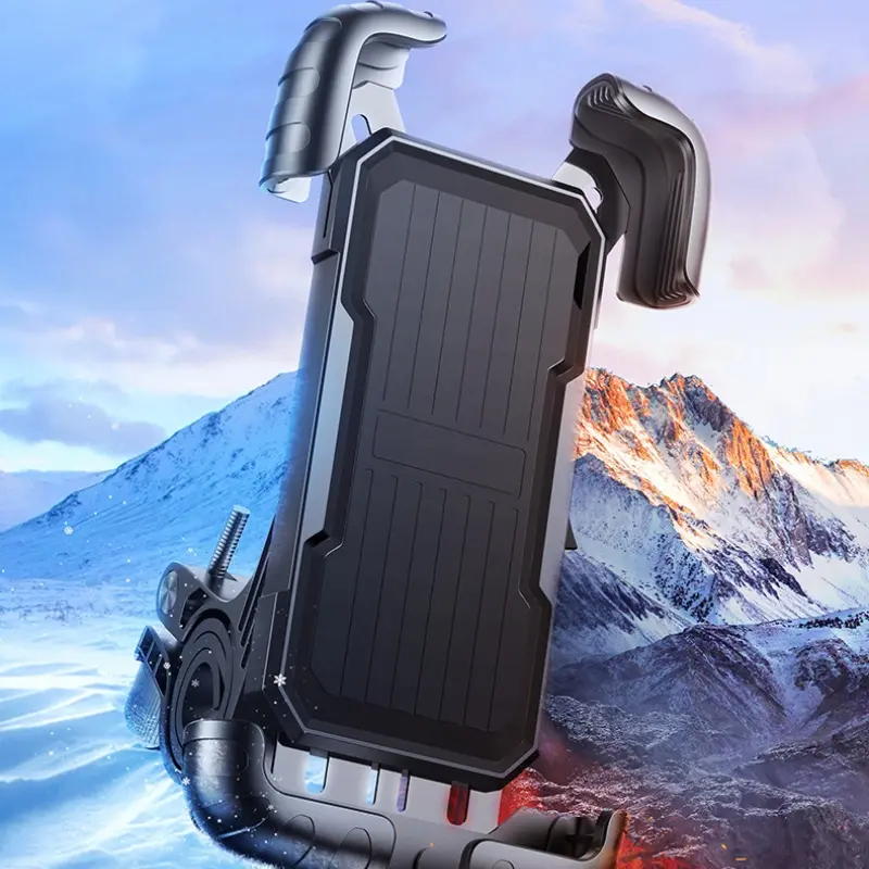 Universal Bike & Motorcycle Cell Phone Holder for Handlebar