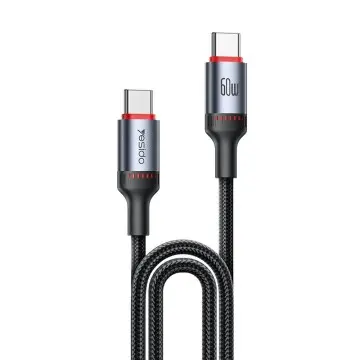60W Type-C Aluminum Alloy Fast Charging Cable for Apple & Huawei