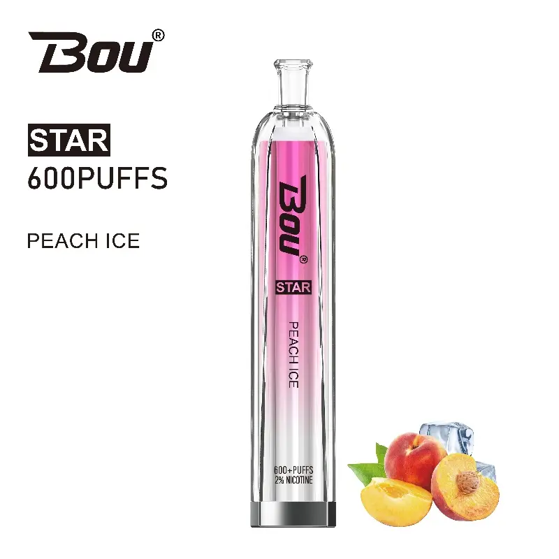 BOU Star 600 Puffs - Trendy Disposable Vape for You!