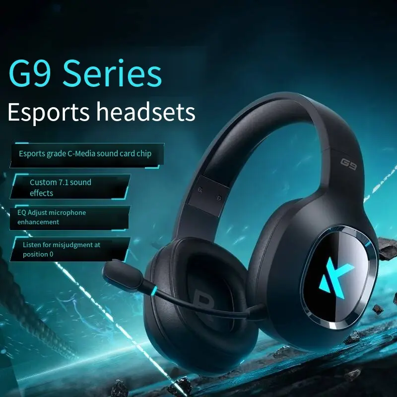MCHOSE G9Pro Gaming Headset Headband Gaming PC Microphone 7.1 Channel Low Latency Headset