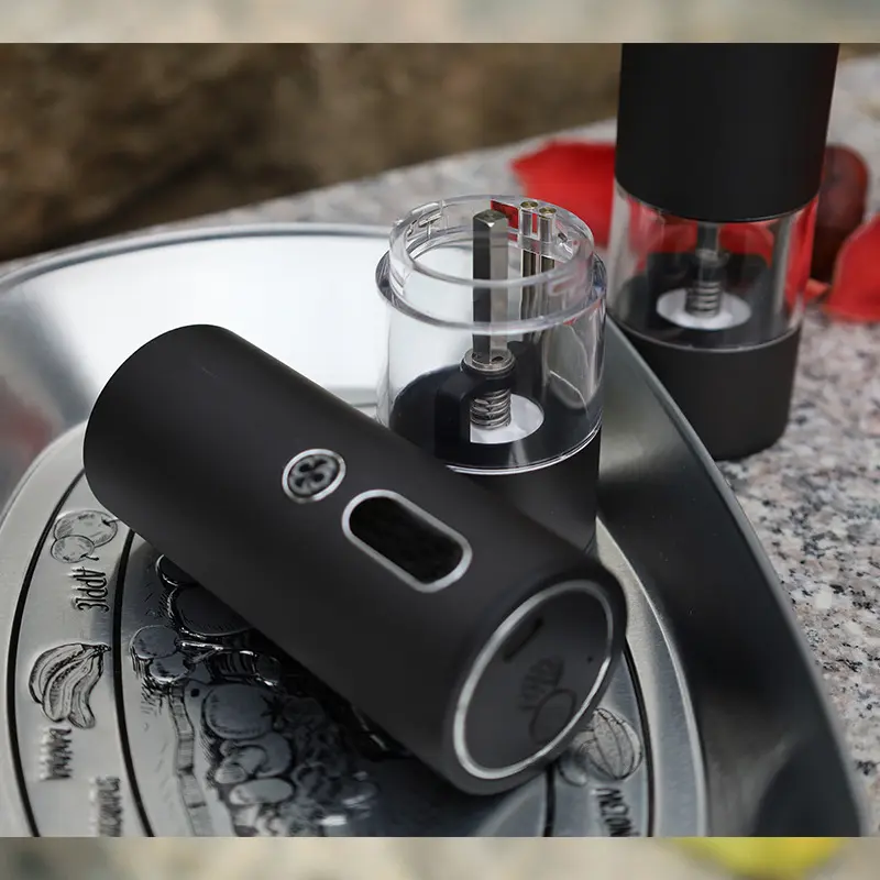 Electric Portable Grinder Cordless Bean Mill USB Automatic Rechargeable Outdoor Party Coarse and Fine Adjustable