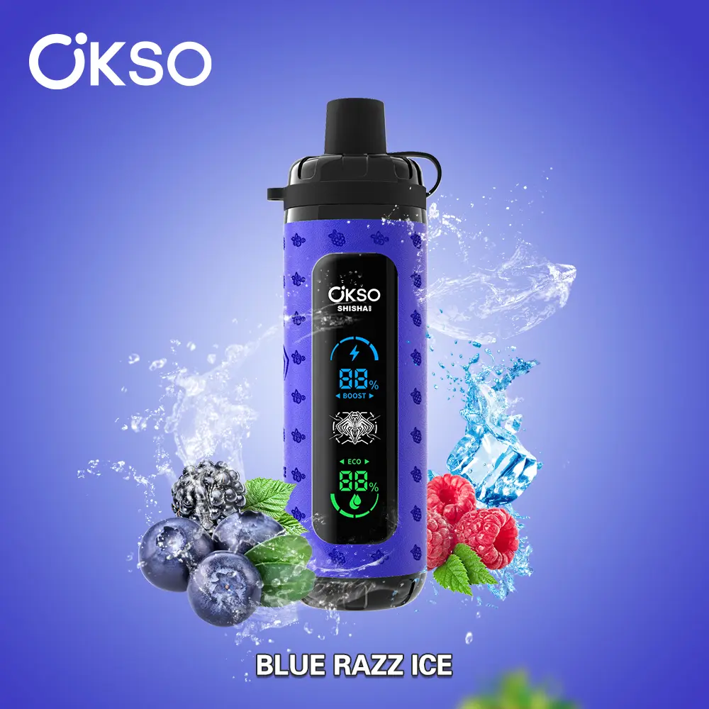 New Wholesale OKSO Shisha Max 40k Intelligent Temperature Controlled Hookah Device - Immersive Smoke Experience Home Theater Atmosphere Builder