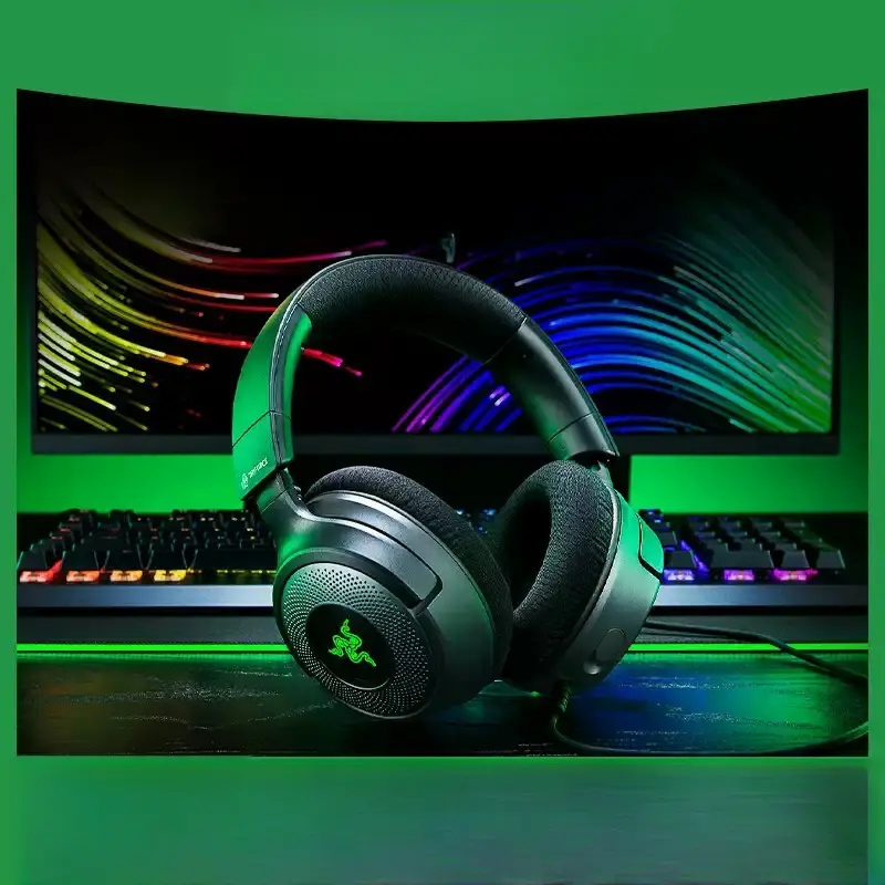 Wholesale Headset Wired Surround Sound Computer Headset Gaming Headset Gaming Game wired Headset 3D Surround