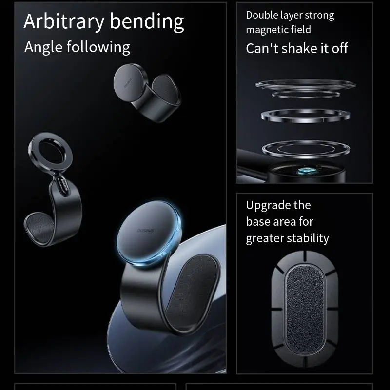 CO2 Pro magnetic wireless charging car mount