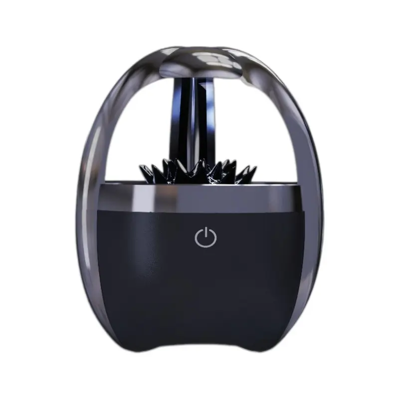 Compact Bluetooth Speaker with Magnetic Fluid Sound & LED