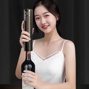 Automatic Electric Corkscrew Gift Set for Red Wine Bottles