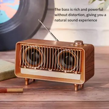 AS25 Retro Bluetooth Speaker - Mini Desktop Audio Gift